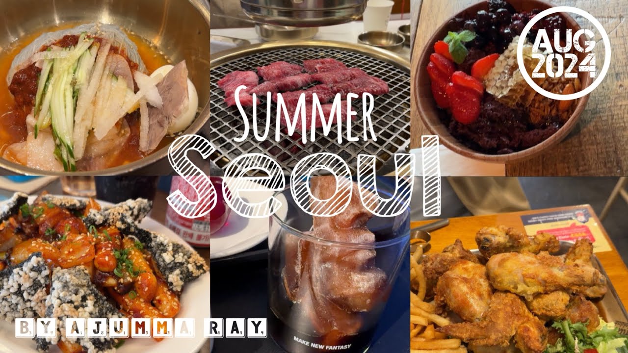 Summer in Seoul ☀️☀️☀️- Eating and Shopping | Dotori | Nudake | Mangwon Market and many more