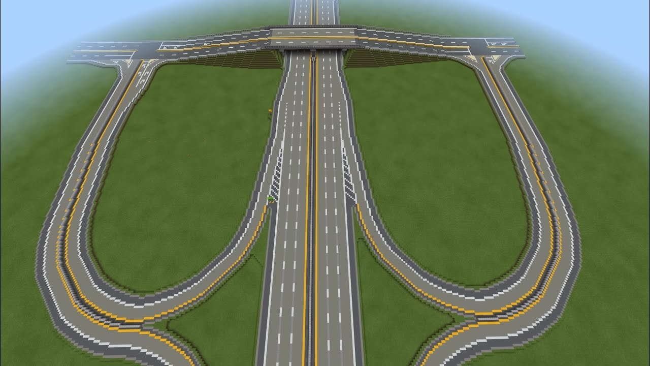 Freeway Construction - Episode 19 - New Interchange! - Part 1 (time lapse)