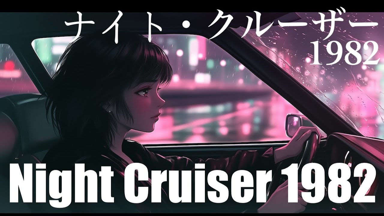 80s Japanese City Pop 🌃 Night Cruiser 1982 [Instrumental] // Retro Night Drive Vibe 🚙