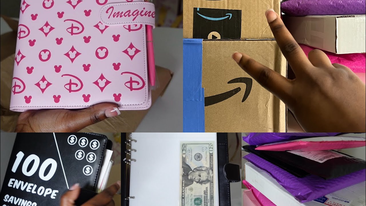 SAVINGS CHALLENGES UNBOXING | SUPPLIES | 100 ENVELOPE CHALLENGE | AMAZON | ETSY | ENVELO | SHALONDA