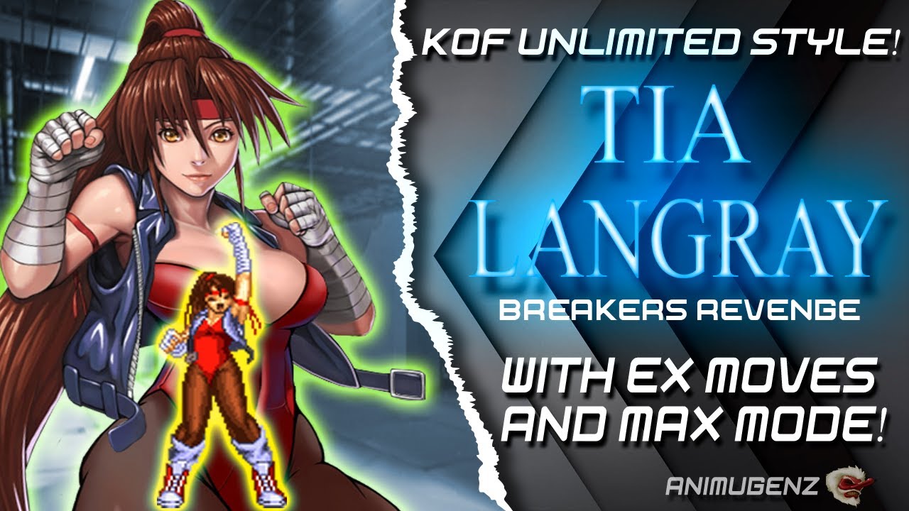 『MUGEN』Tia Langray (Breakers Revenge) KOF UM Style Download!
