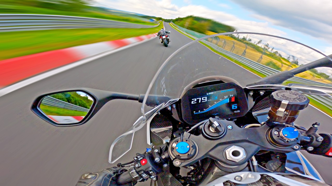 Nürburgring Nordschleife - S1000RR Chasing Fast Naked Bike