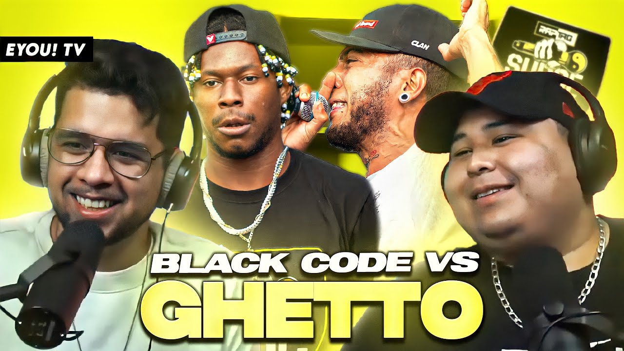REACCIÓN a GHETTO vs BLACK CODE - La MEJOR BATALLA de FLOWS - Jony Beltrán y Tess