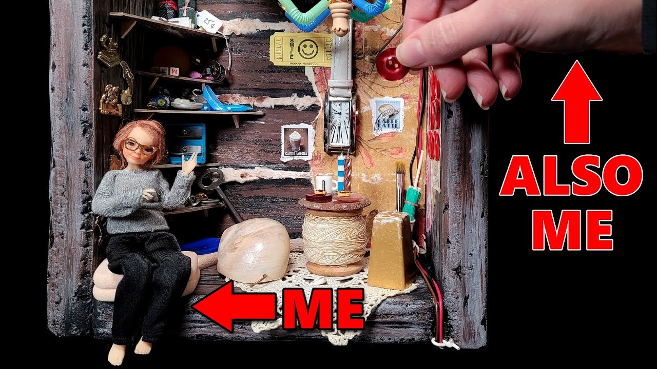 I built a MOUSE HOUSE with junk! (Part 2)