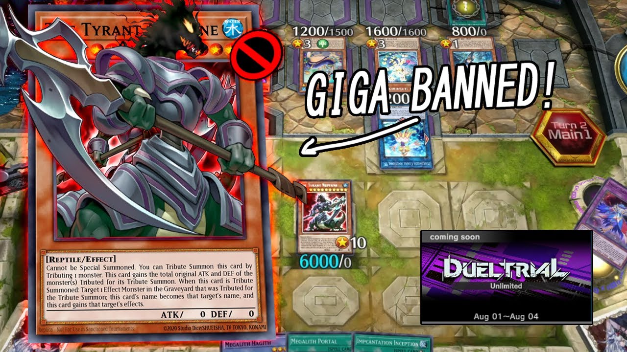 This kind of insane card is what we’ll be facing in the event, TYRANT NEPTUNE! Yugioh Master Duel