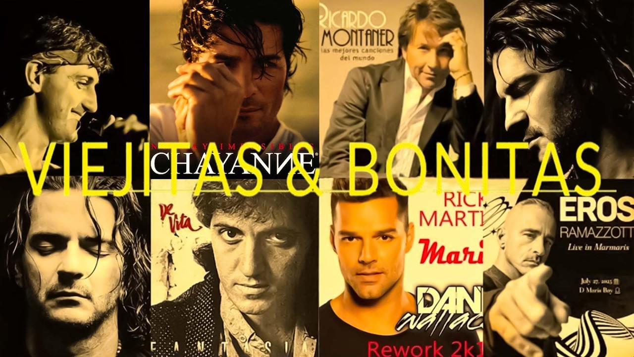 Ricardo Arjona - Ricardo Montaner - Luis Miguel - Chayanne - Franco De Vita Mix - VIEJITAS & BONITAS