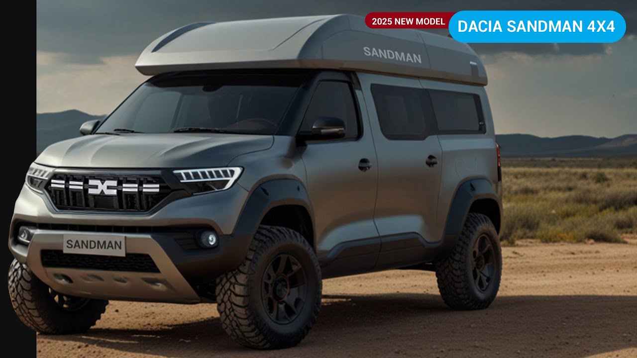 Dacia Sandman 4x4: The Futuristic Adventure Van 🚙✨ | Explore the Unknown!