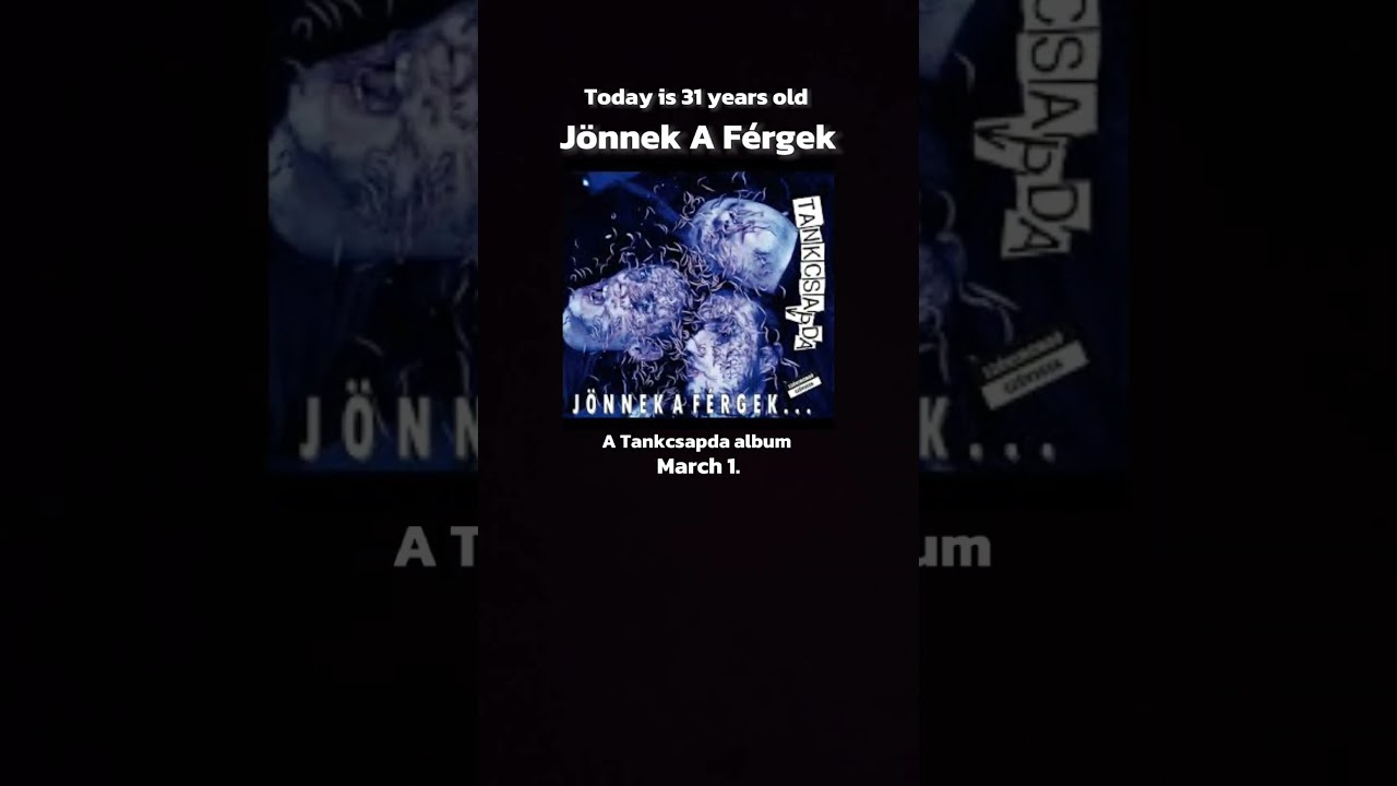 Happy anniversary, Jönnek A Férgek! 