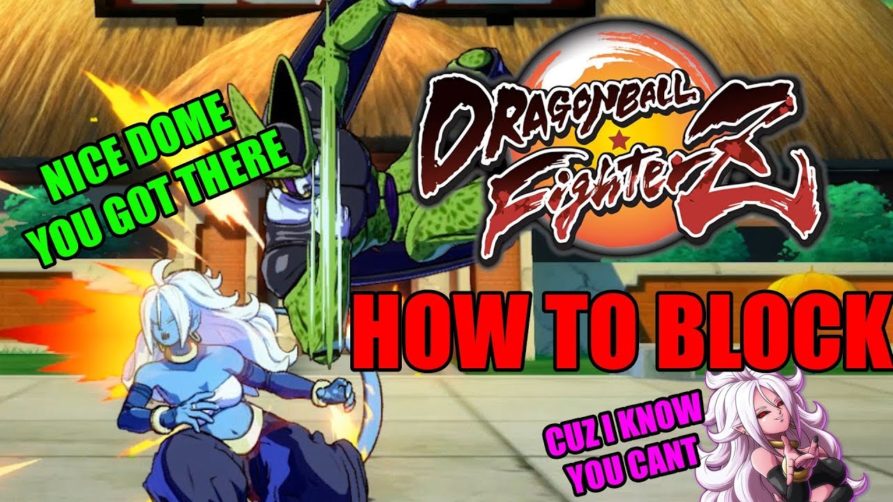 HOW TO BLOCK / IMPROVE YOUR DEFENSE | Dragon Ball FighterZ Tutorial