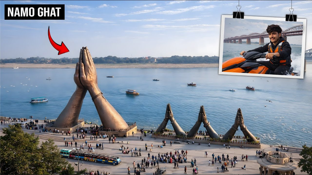 I Visited Namo Ghat In Varanasi - Jetski 😯
