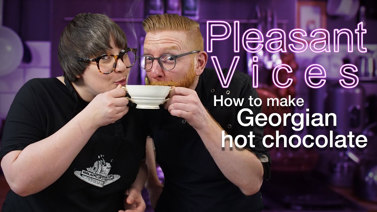 How to make Mesoamerican 18th century mash up hot chocolate I Pleasant Vices episode 2