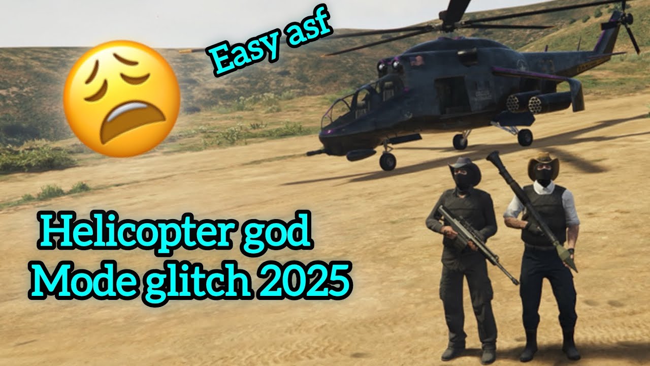 GTA Online: Helicopter God mode glitch (New Mansions dlc)