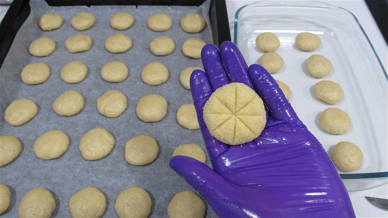 حلاوة  رمضانية سهلة و سريعة  و بكمية كبيرة أطيب من الكليجة تذوب في الفم