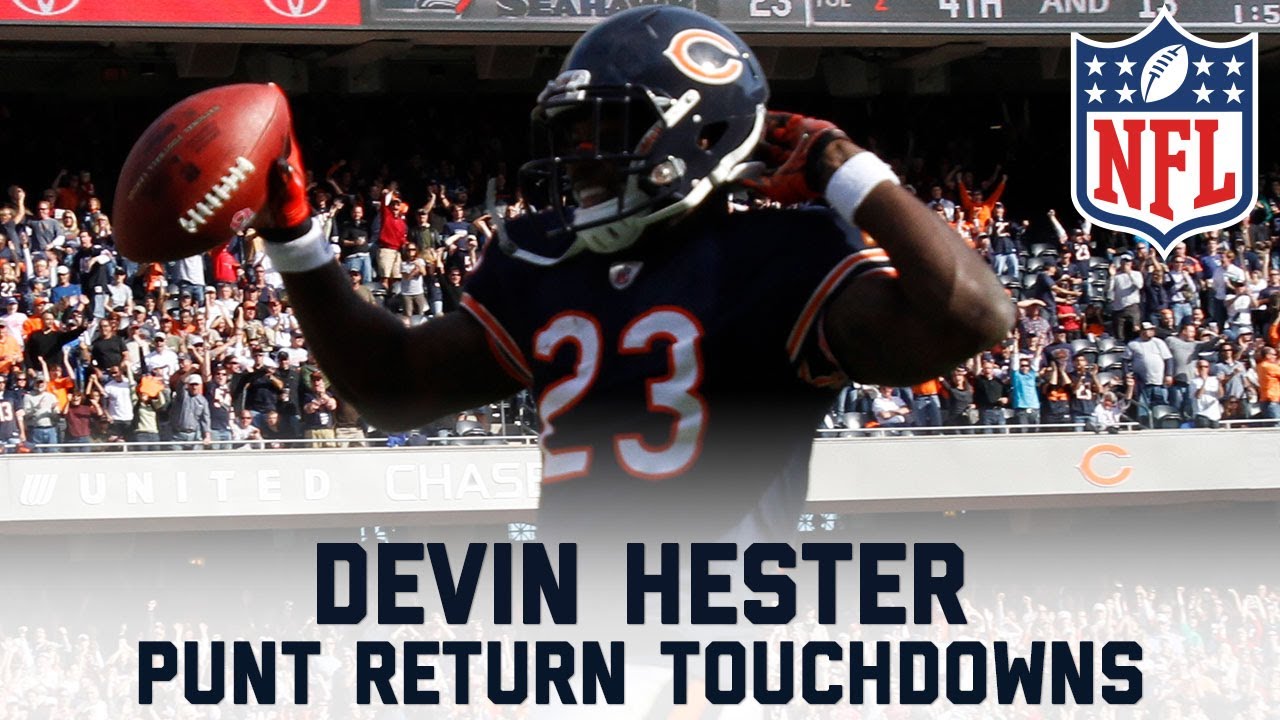 Devin Hester's 14 Career Punt Returns for Touchdowns | #CountdownToKickoff | NFL