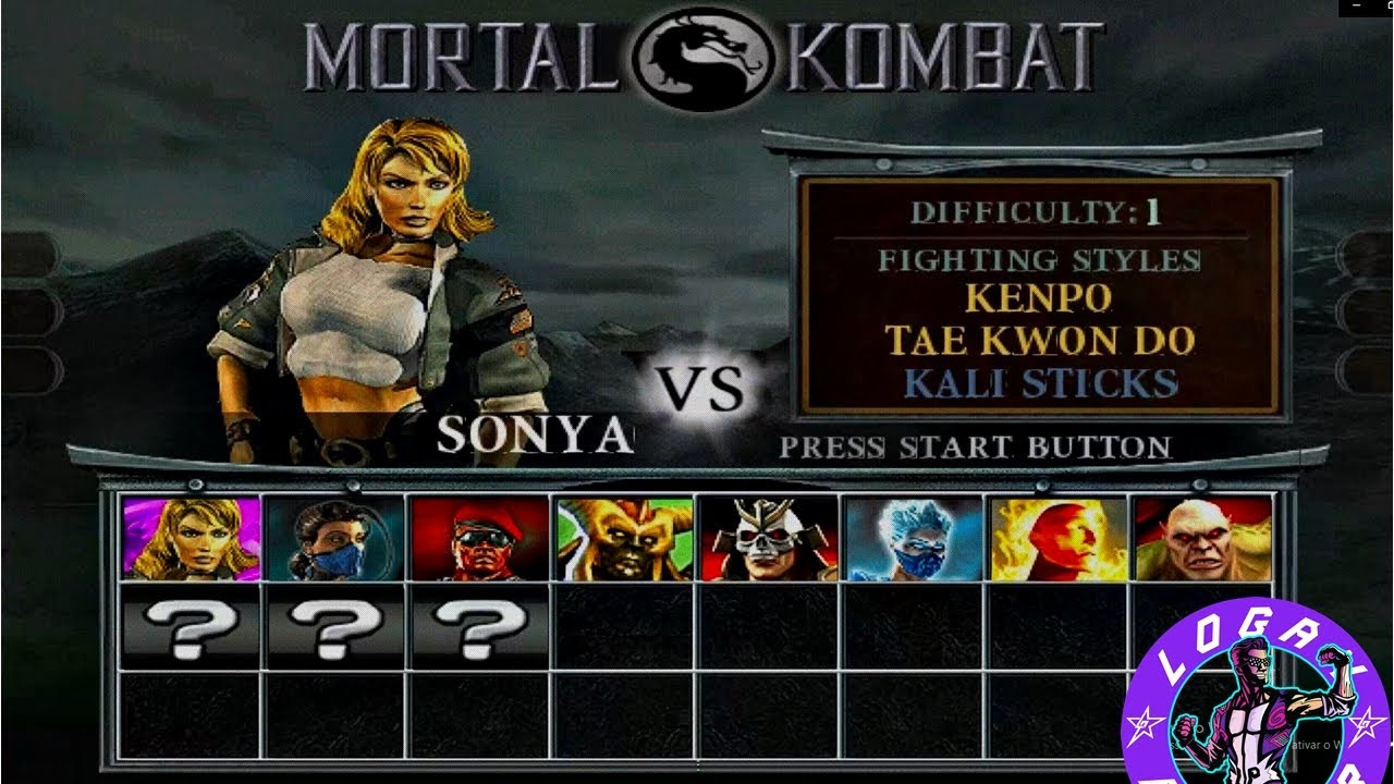 ULTIMATE MORTAL MOMBAT DECEPTION  - Zerando com SONYA BLADE (Arcade Ladder)