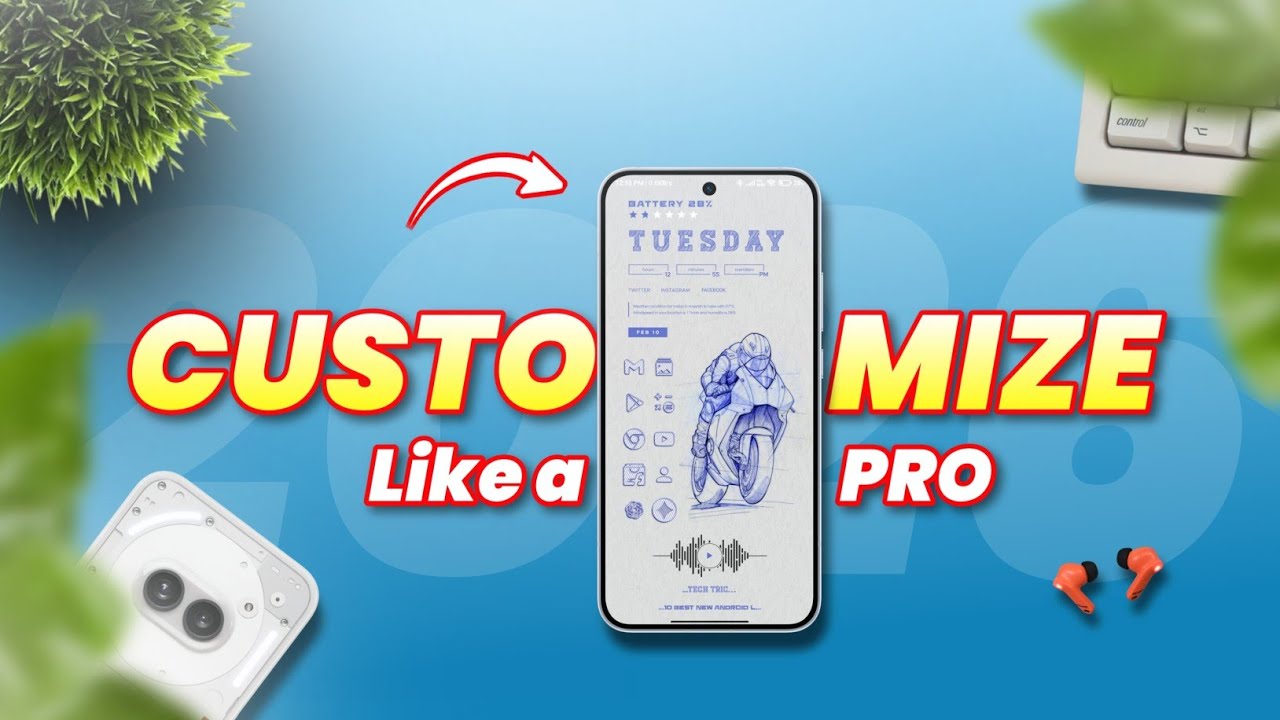 I Customised My Android Phone Like a PRO in 2026⚡ New Android Customization 2026