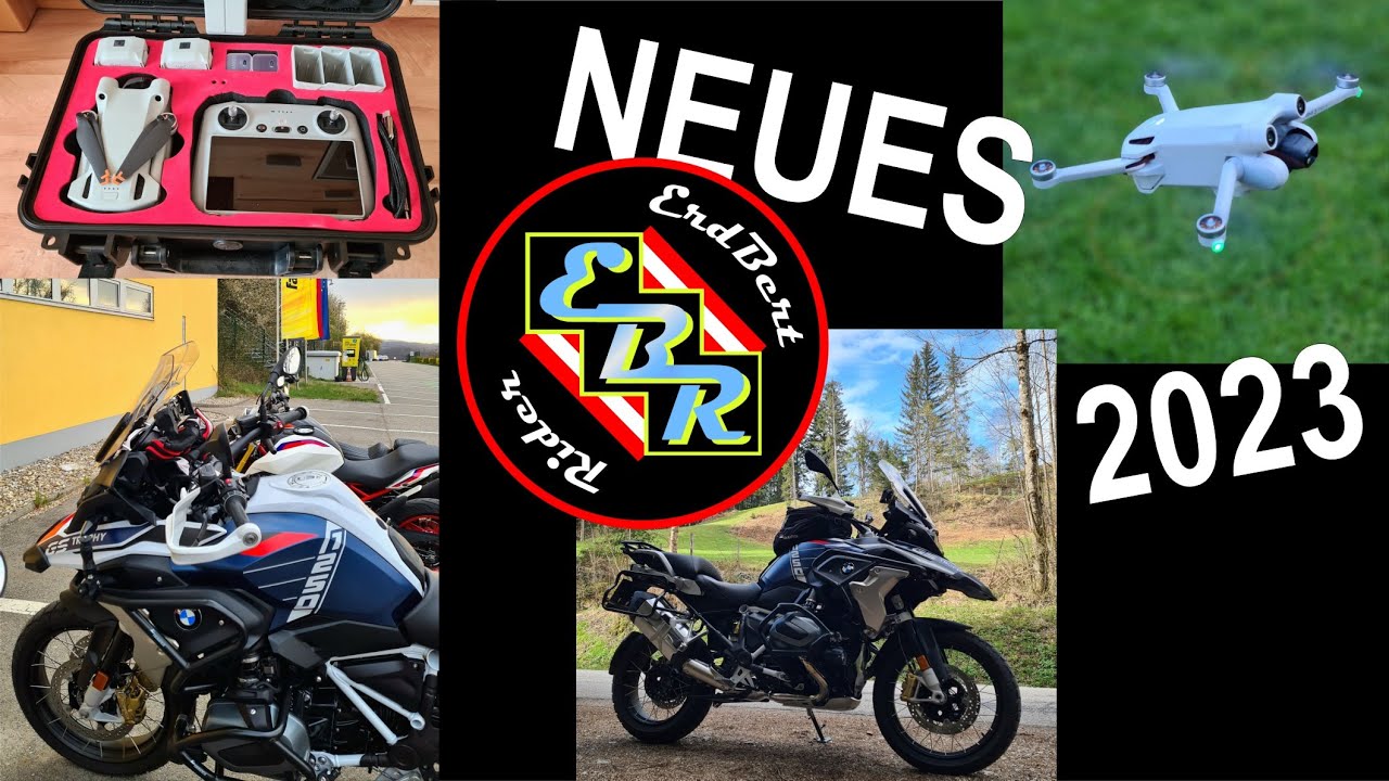 Neuerungen 2023 / DJI Mini 3 PRO / R1250GS Trophy / G310R / Vater & Tochter