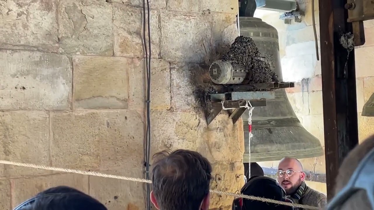 Repique Francés de la catedral de Santiago de Compostela, campaneros de Galicia. Concierto Sigüenza.