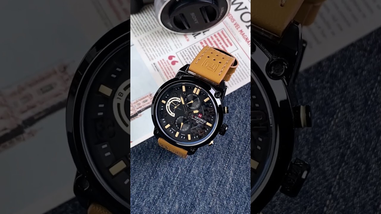 NAVIFORCE Watch NF9068L Quartz Multi-Function Watch (Casual & Minimalist Style)#shorts