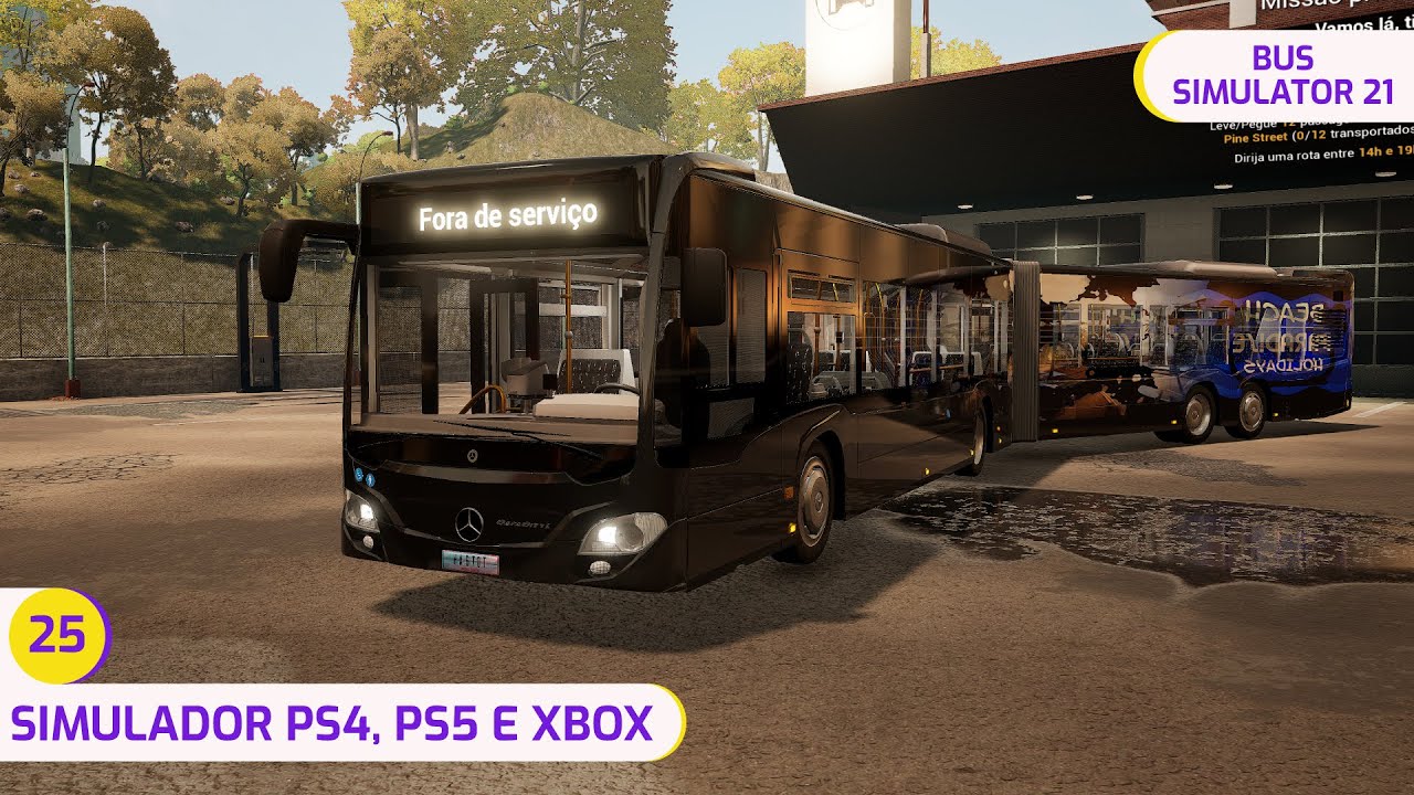4K | Simulador de Ônibus | Bus Simulator 21 | EP 25