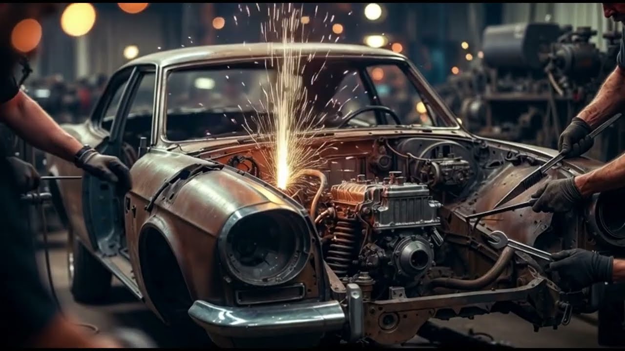 Extreme Car Restoration &ndash; 40 Years Old Car Rebuild