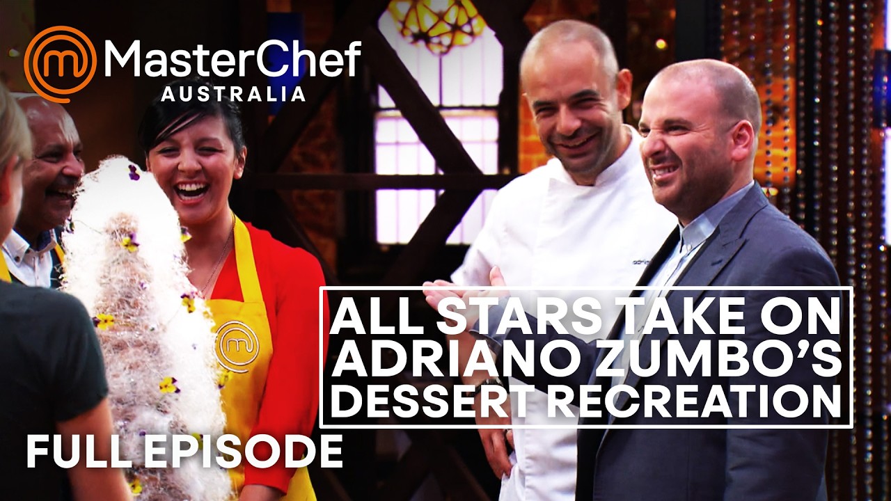 Zumbo's Croquembouche in MasterChef Australia All Stars | S01 E01 | Full Episode | MasterChef World