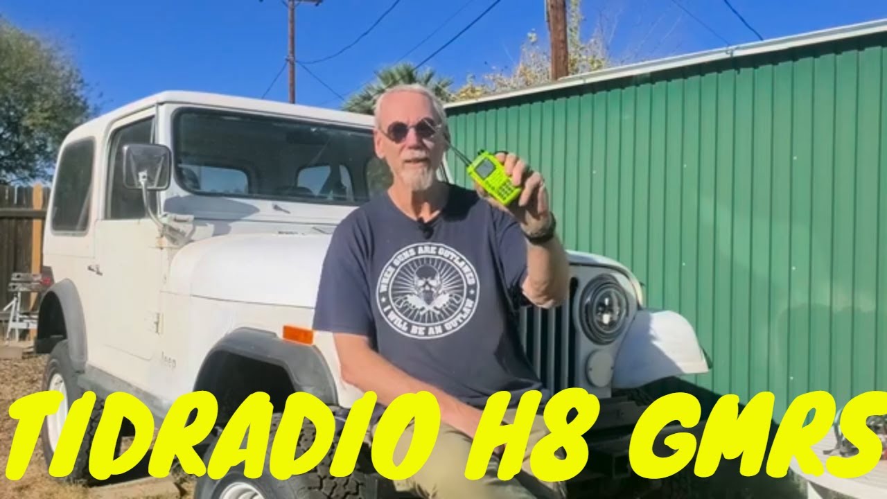 Tidradio H8 Gen 2 GMRS HT Radio. What's in the box, features and functions