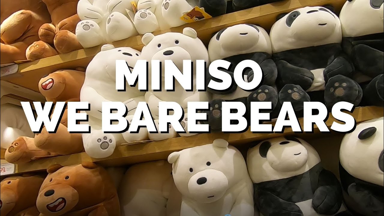 MINISO WE BARE BEARS 🧸