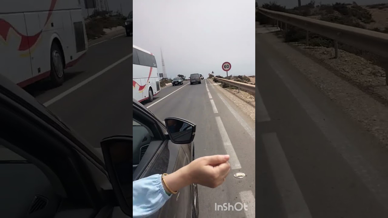 طريق بين إمي ودار ومدينة اݣدير المغرب 