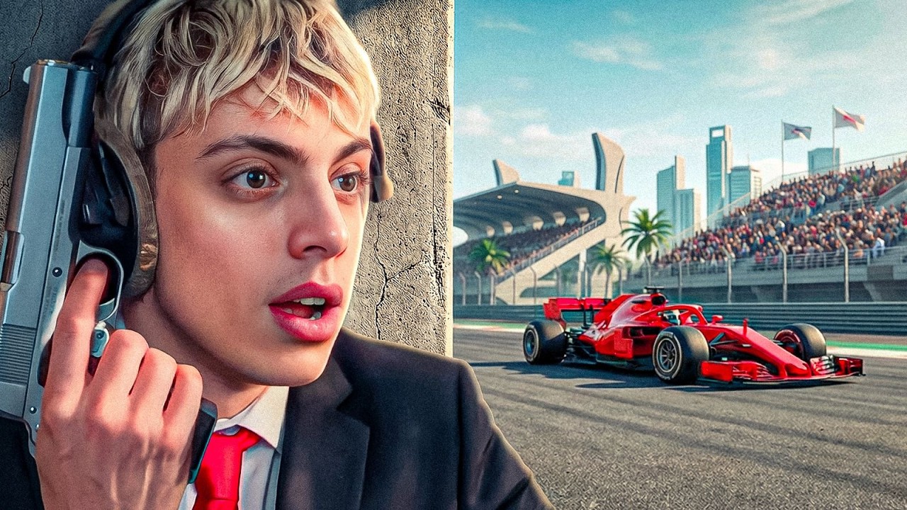 Je dois me DÉBARRASSER de ce PILOTE de F1   Hitman