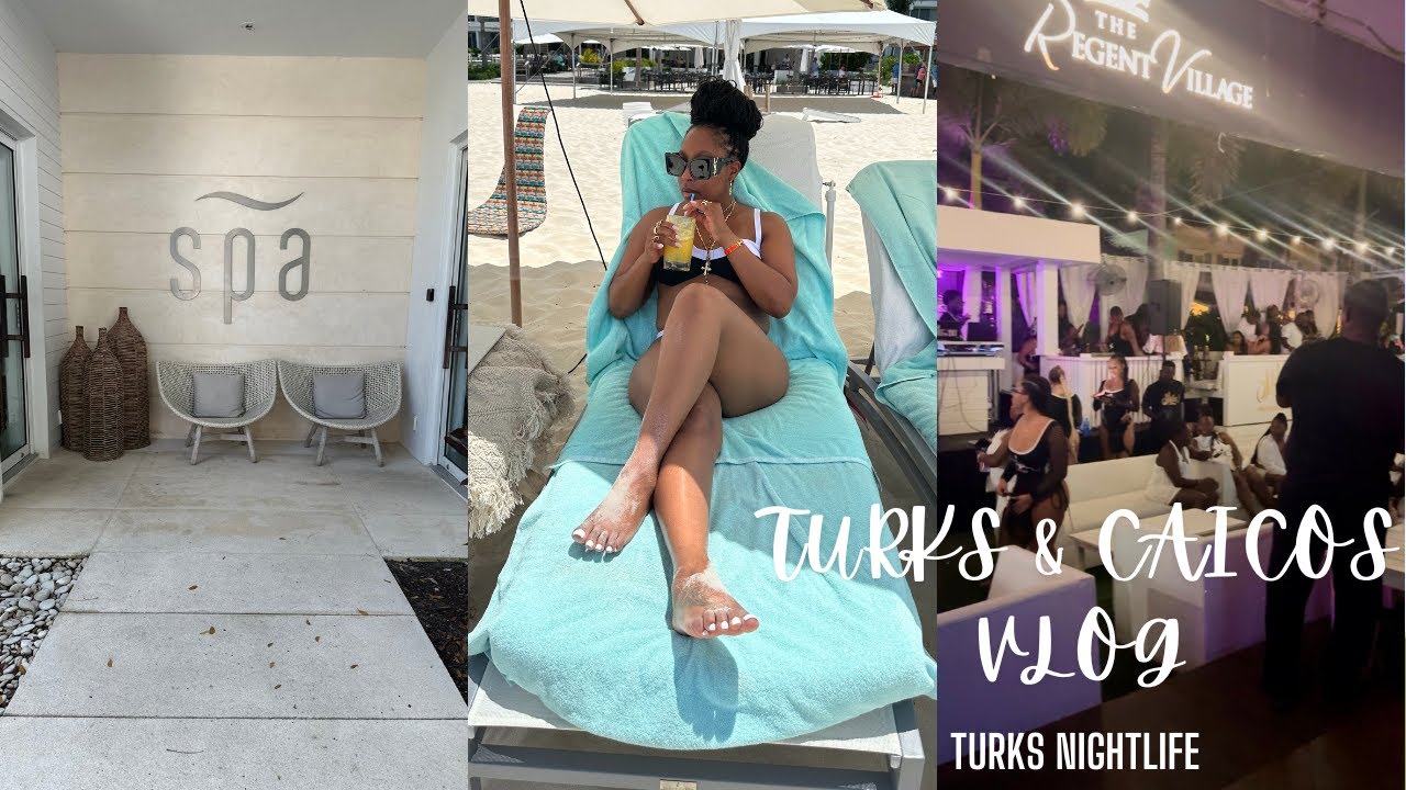 TURKS & CAICOS | TURKS NIGHTLIFE | SHISHA LOUNGE | SPA DAY | TRAVEL VLOG