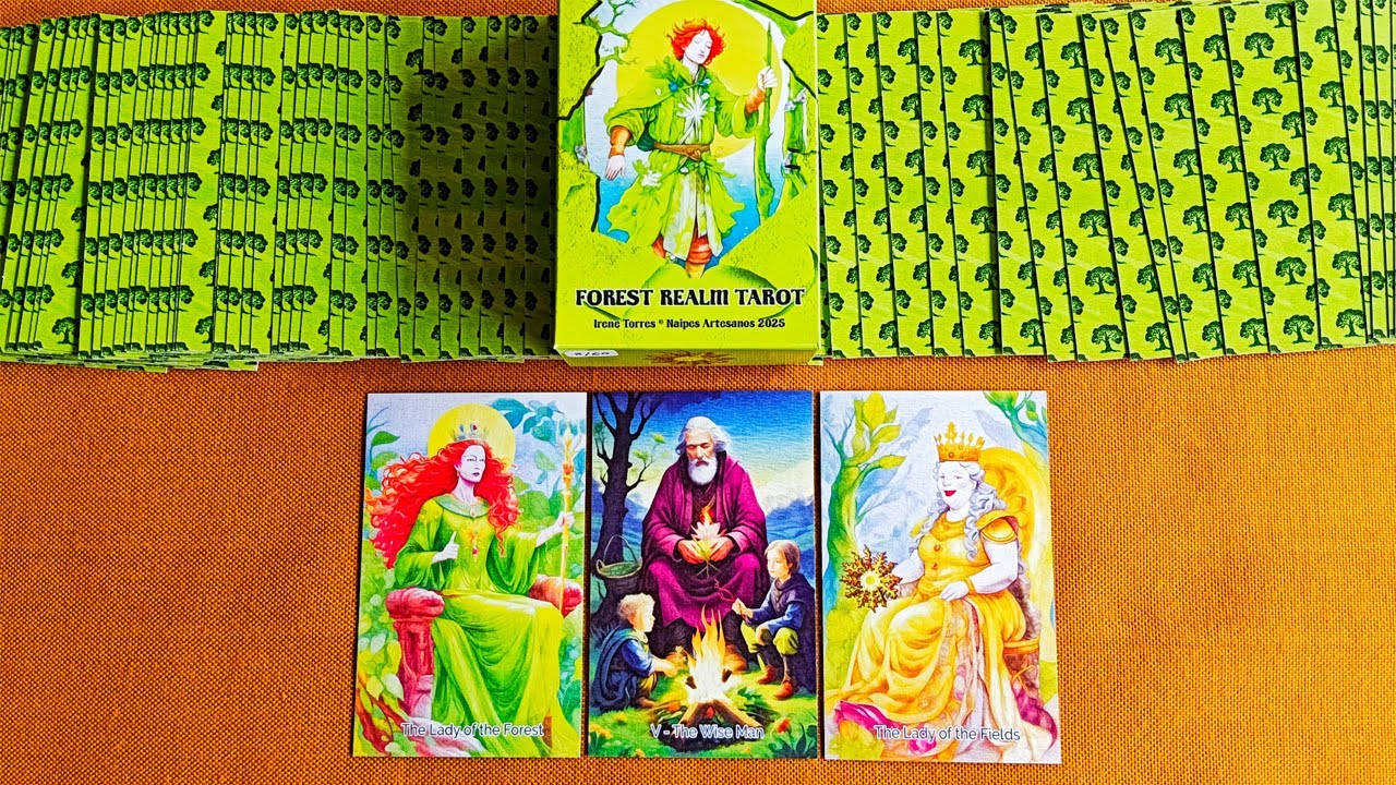Forest Realm Tarot - A MUST HAVE for tarot readers and collectors!