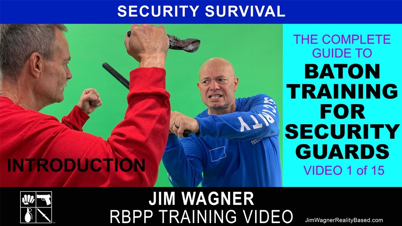 Baton Training For Security Video 1 of 15 by Jim Wagner