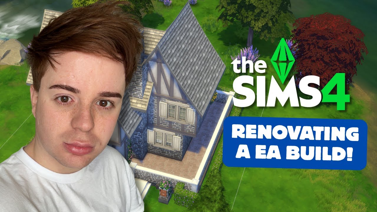 making an EA build WORSE! in The Sims 4.