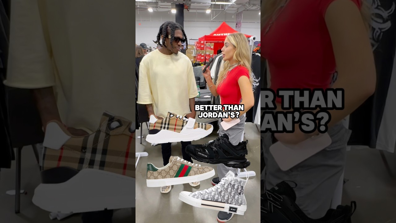 Are designer sneakers better than Jordan&rsquo;s??? 🤔