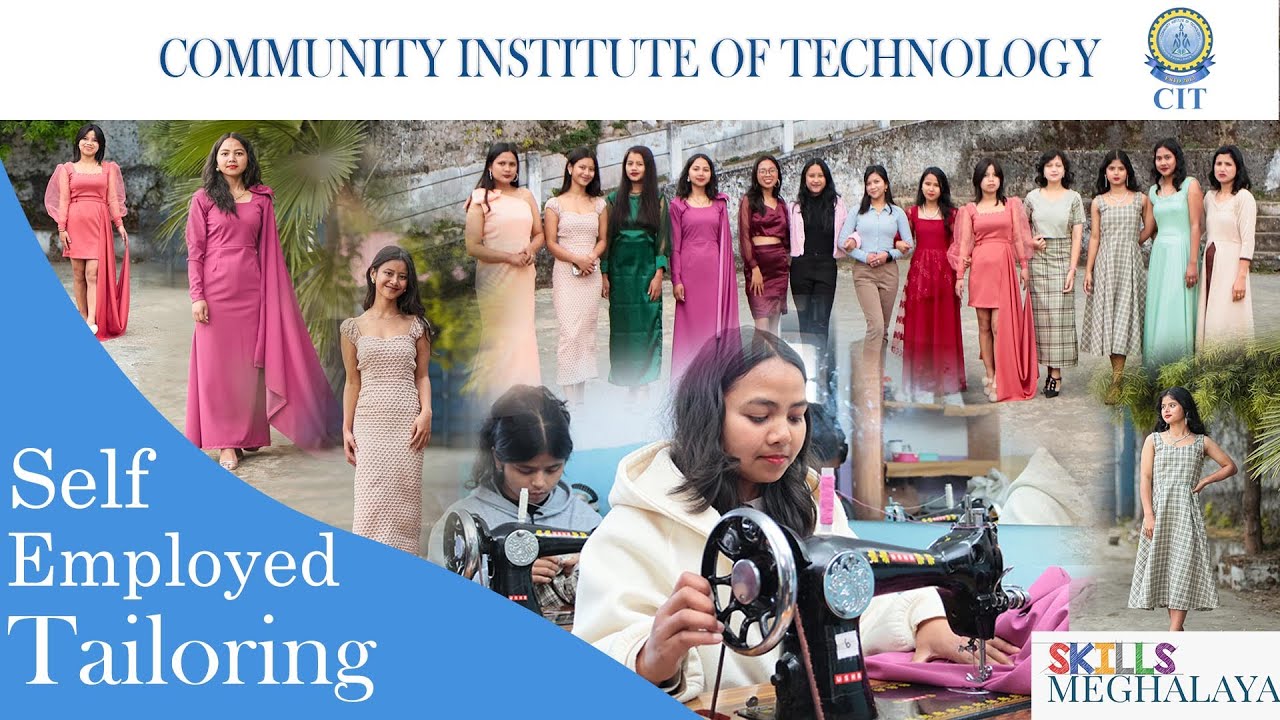 CIT Skills Training on Self Employed Tailoring at Pohkseh