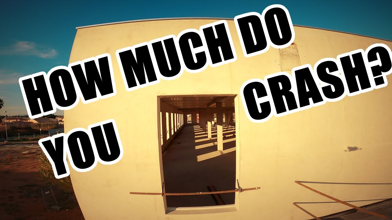 How much do YOU crash in a session? FPV Drone Crashes