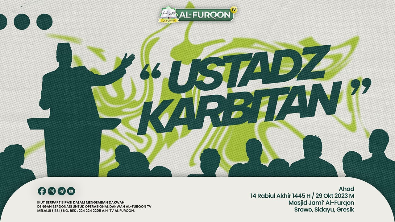 Ustadz Karbitan | Ustadz Ahmad Sabiq, Lc