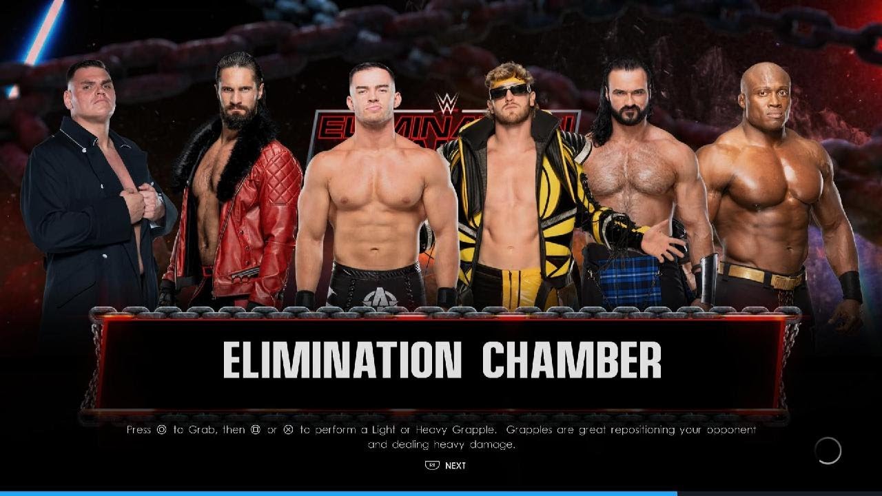 CTG - FEATURED MATCHES - WWE 2K22 - ELIMINATION CHAMBER