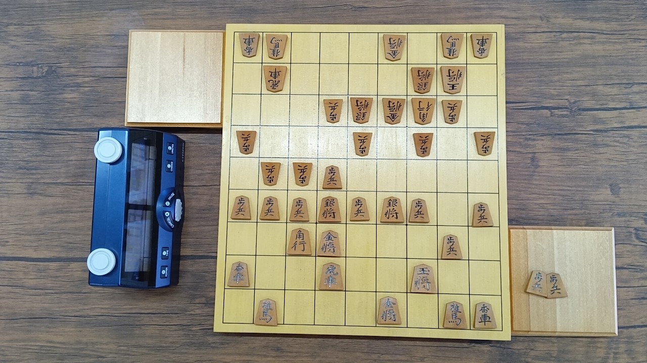 【将棋】第11回三番勝負第2局　（後手）居飛車～左美濃囲い　（東畑直希）　対　四間飛車～早囲い（門屋良和）