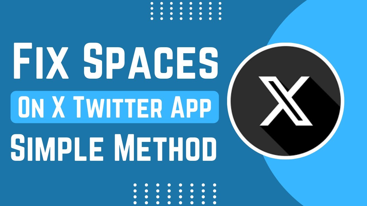 How To Fix Space On Twitter App !
