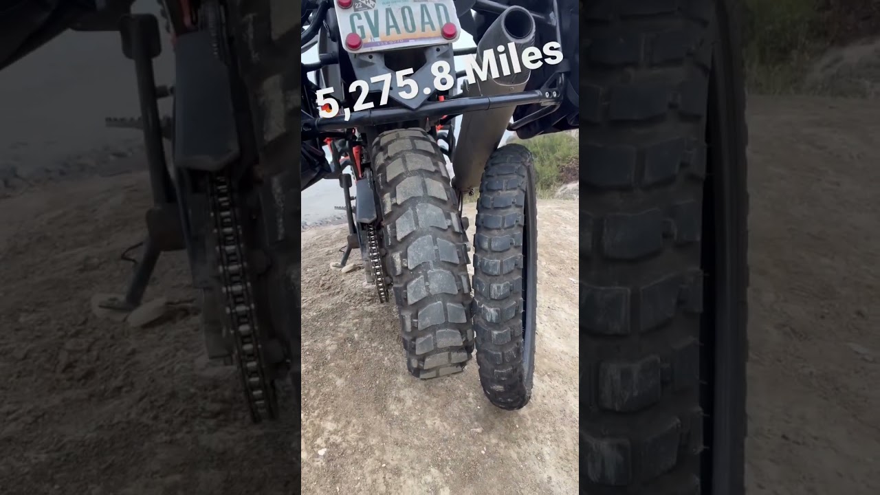 Heidenau K60 Ranger изношены на 5275 милях | Полный обзор шин Adventure 50/50 скоро появится