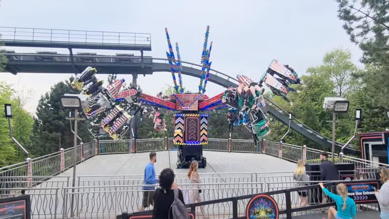 SPINJAM OFF RIDE POV - Alton Towers 2022