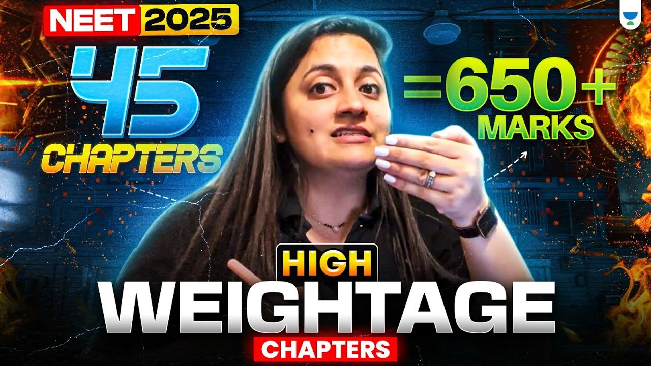 🔥 NEET 2025 Strategy: 45 Chapters You MUST Study for 650+ Marks! | Ambika Ma'am