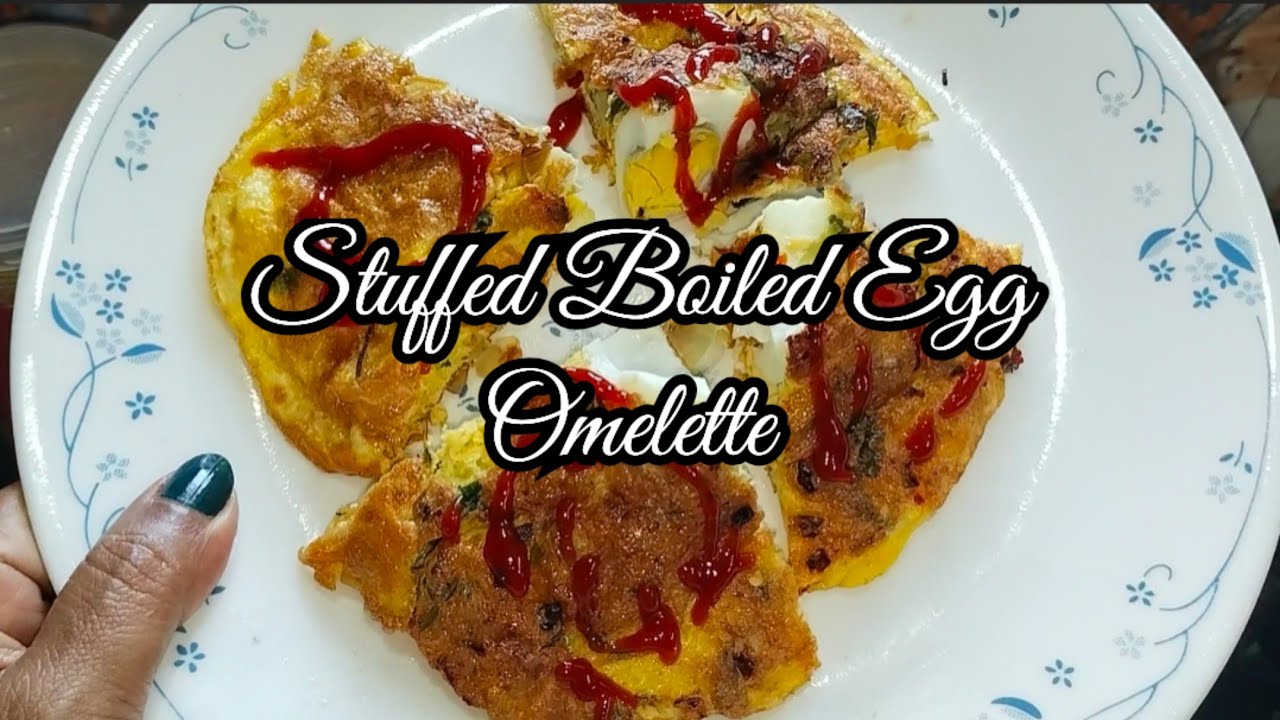 Stuffed Boiled Egg Omelette / Street Food Of India / Eggetarian / @limanoscreativesbymarynorma 