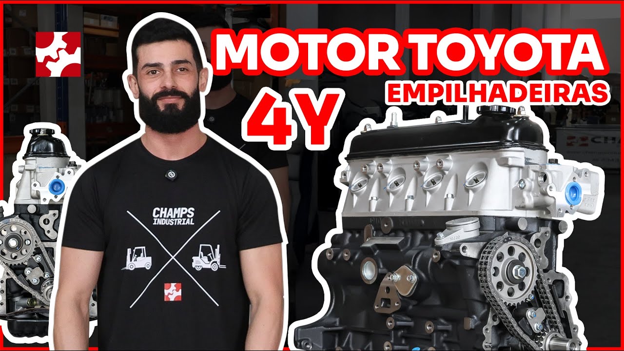 Motor Toyota 4Y Parcial: Potência e Durabilidade para Empilhadeiras!