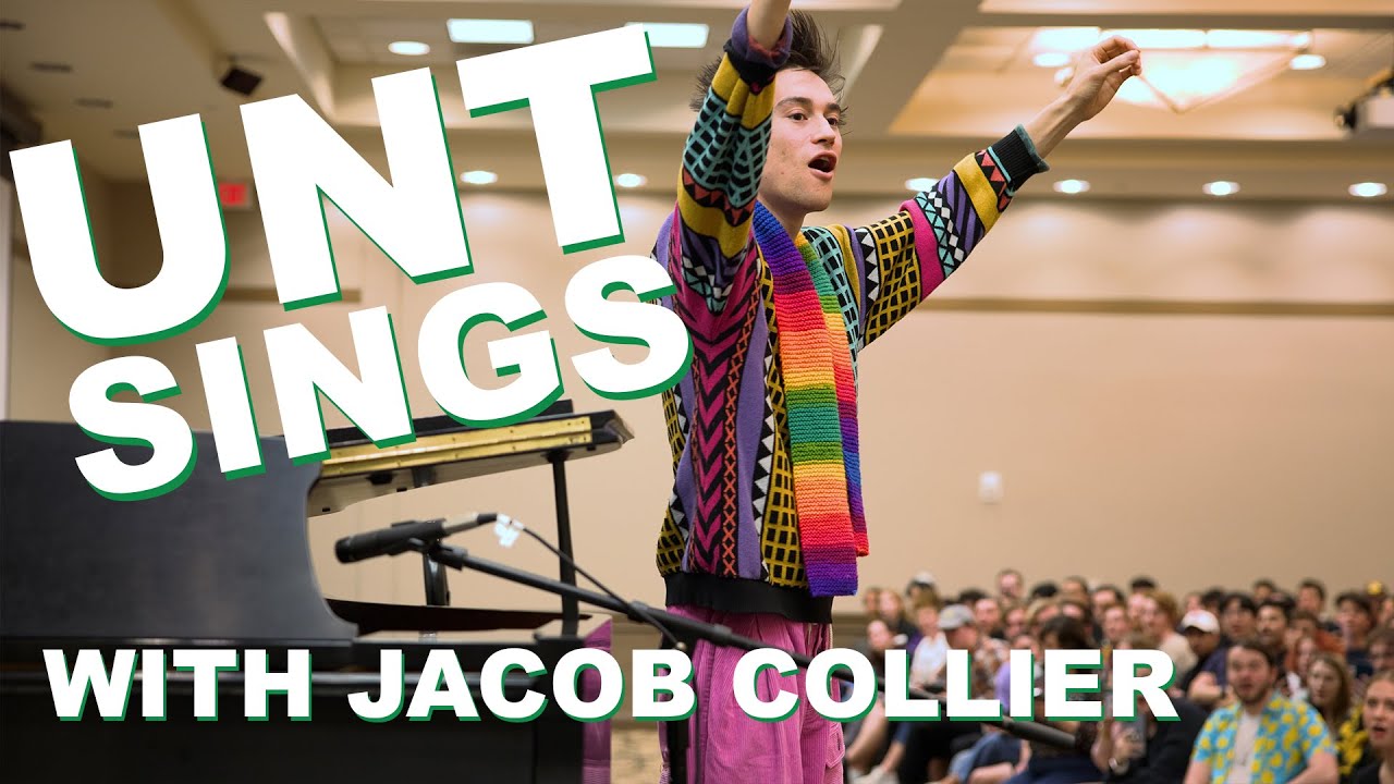 UNT Sings With Jacob Collier.