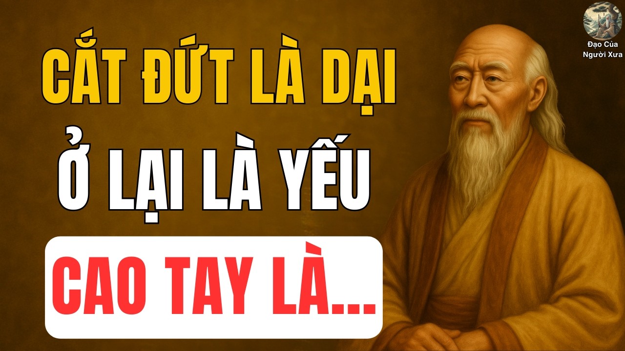 CỔ NHÂN DẠY: Thoát Ân Mà Không Động Chạm – Cao Tay Ở Chỗ Nào