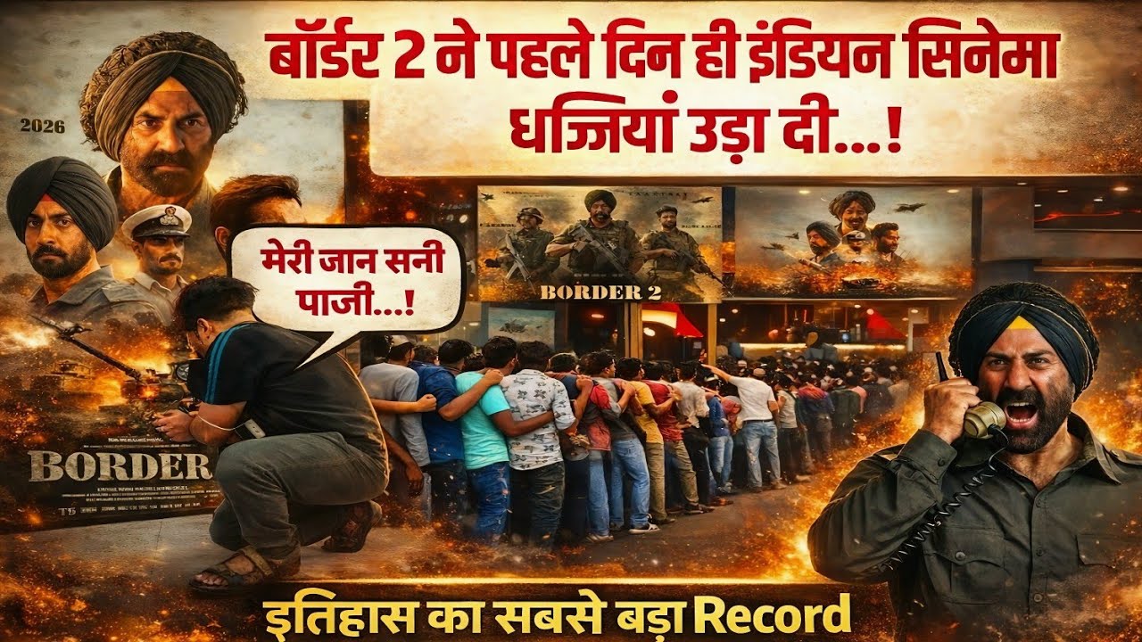 BORDER 2 Shoking Box Office Collection Day 02 | RIP All Record |SRK, Salman Khan, Amir Khan, Shocked