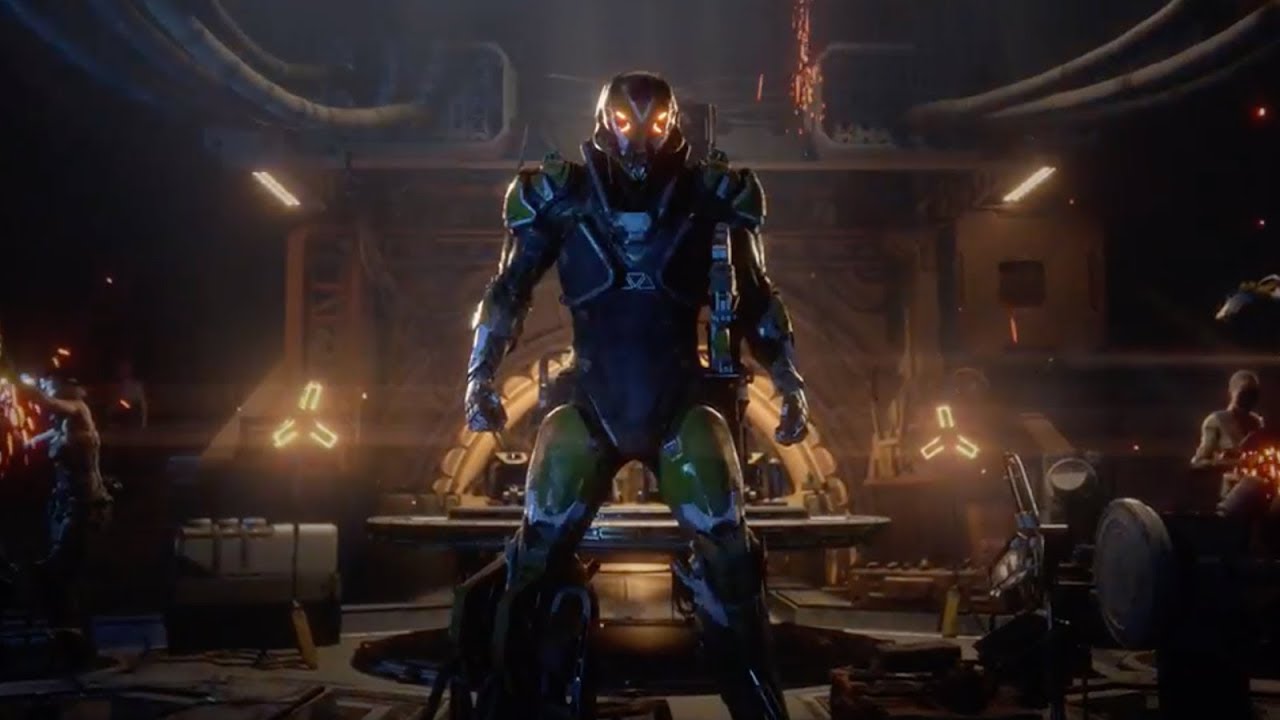 Early Anthem Gameplay part 2: Escari boss